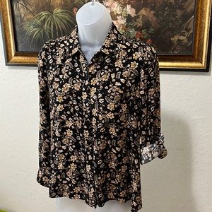 Westbound - Smart Floral Blouse - Size MP